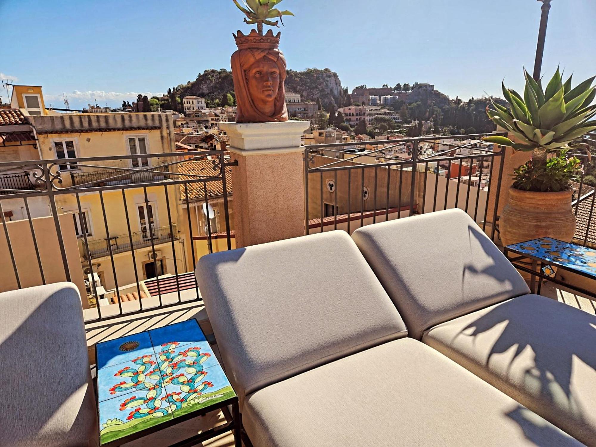 Casa Turchetti Acomodação com café da manhã Taormina Exterior foto