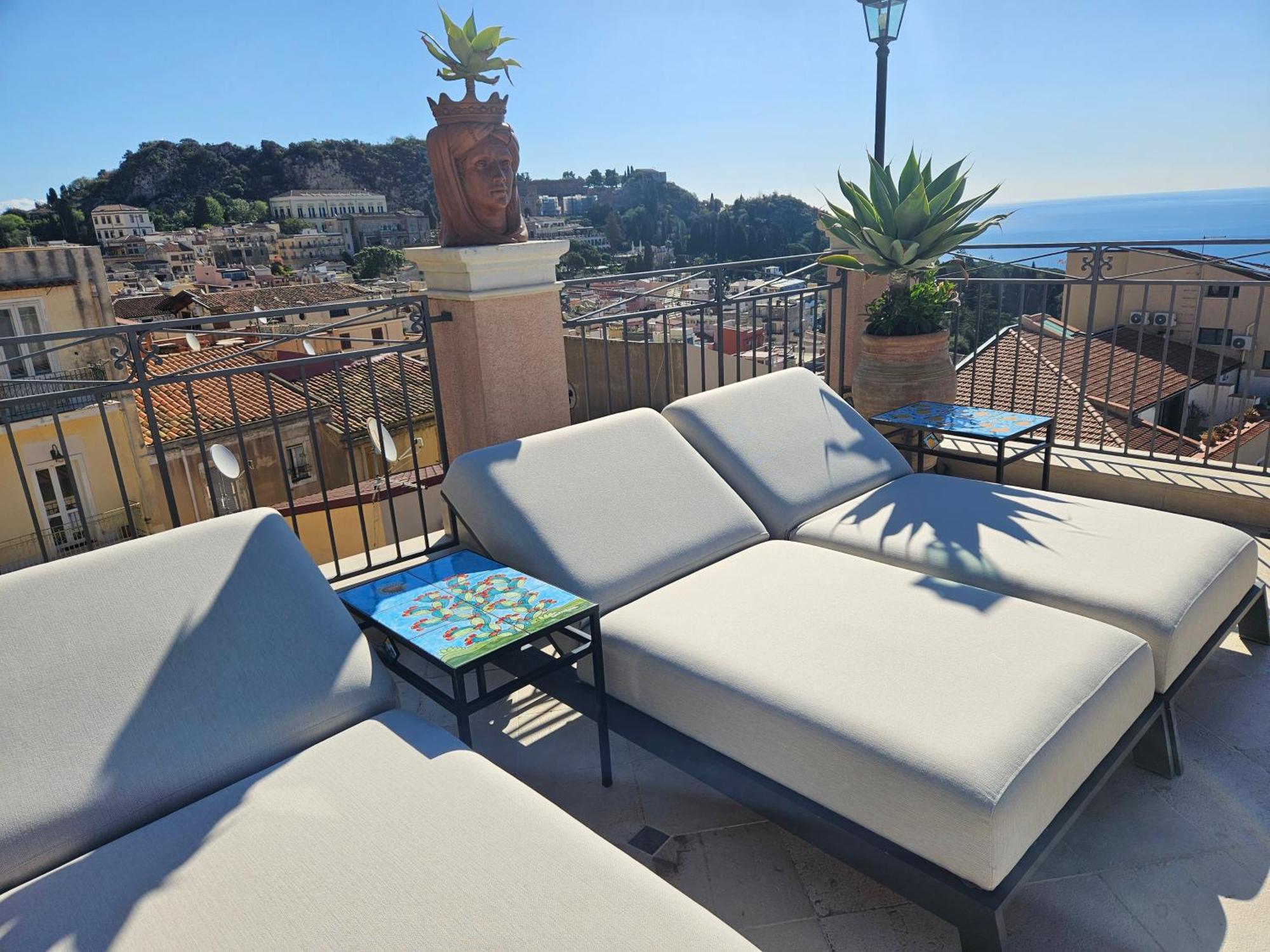 Casa Turchetti Acomodação com café da manhã Taormina Exterior foto